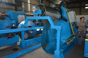 Độ chính xác cao plc-kiểm soát Sàn thép sàn cuộn hình thành máy với động cơ mang cho mái ngói tự động cắt thủy lực - Product Image 6