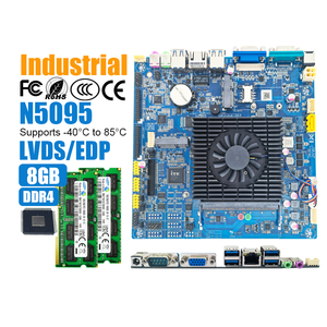 2 COM VGA EDV/LVDS RJ45 LAN Mini-PCIe DDR4 MAX 8GB DC 12V <span class=keywords><strong>Intel</strong></span> Jasper Lake N5095 Prozessor Industrielles ITX-Motherboard - Product Image 1