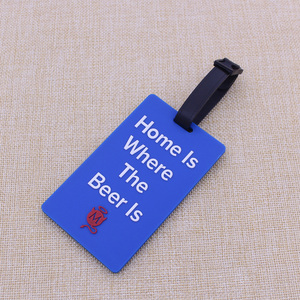 <span class=keywords><strong>Étiquettes</strong></span> de bagage de valise de voyage personnalisées avec logo 3D personnalisé Étiquette de bagage en PVC - Product Image 5