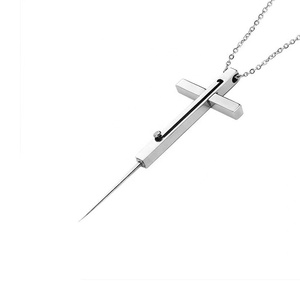 Nouveau <span class=keywords><strong>collier</strong></span> d'autodéfense pour femmes - Outil de sécurité <span class=keywords><strong>portable</strong></span> et discret, bijou invisible de protection anti-agression - Product Image 6