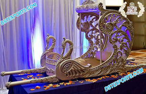 Palki de Novia con Temática Maharani, Increíble Entrada Nupcial, Doli/Palki para Bodas Musulmanas, Evento Nupcial, Doli/Palki para la Novia - Product Image 4
