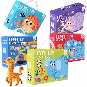 ตั<span class=keywords><strong>ว</strong></span>ต่อจิ๊กซอว์ขนาดใหญ่ 6 in 1 สำหรับเด็กชาย เด็กหญิง เด็ก<span class=keywords><strong>ว</strong></span>ัยเตาะแตะ ช่<span class=keywords><strong>ว</strong></span>ยเสริมพัฒนาการก่อน<span class=keywords><strong>ว</strong></span>ัยเรียน ตั<span class=keywords><strong>ว</strong></span>ต่อจิ๊กซอว์แบบเล่นขั้นบันได สำหรับเด็กอายุ <span class=keywords><strong>3</strong></span> ปีขึ้นไป - Product Image 1