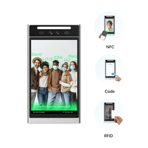 Fcv5006 ai-powered kiểm soát truy cập máy ảnh tầm nhìn ban đêm thiết lập lại NFC RFID 13.56Mhz QR Com đầu đọc thẻ sinh trắc học nhận dạng khuôn mặt - Product Image 1