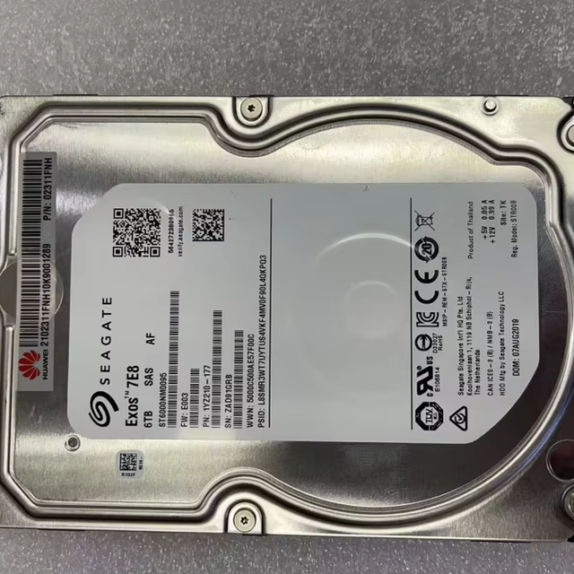 Enterprise 3.5-Inch 6 TB Storage Server ST6000NM0095 Used Internal Electronic Accessory SAS Expansion Port