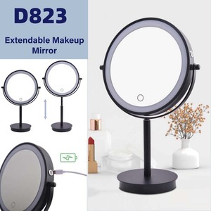 Tốt nhất người bán USB powered sạc 5x <span class=keywords><strong>Magnifying</strong></span> LED bảng gương có thể điều chỉnh độ sáng cá nhân Thiết kế Gương trang điểm - Product Image 2