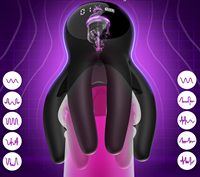 Vibrador Inteligente con APP para Hombres, Entrenador de Sensibilidad Masculina con Múltiples Modos de Vibración, Juguete Personal para Adultos