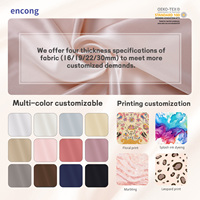Taie d'Oreiller en Soie 100 % Pure Mûrier Biologique 22 mm en Gros, avec Boîte, Housse de Coussin en Soie Personnalisée Logo Brodé Oeko-Tex