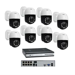 SZGOING 8CH SONY 4k système de caméra de sécurité kit de vidéosurveillance 8 canaux ptz avec détection de visage ai