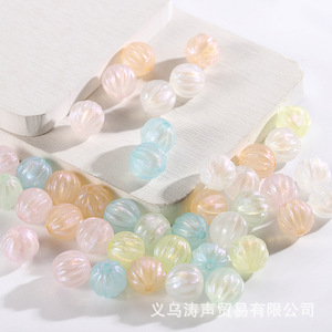 ลูกปัดอะคริลิคหลากสี 8 มม. DIY อุปกรณ์ทำเครื่องประดับสำหรับสร้อยข้อมือสร้อยคอวัสดุงานฝีมือสำหรับเด็ก - Product Image 3