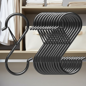 ตะขอรูปตัว S แบบขึ้นรูปจากลวดสแตนเลส SUS304 คุณภาพสูง ผลิตตามสั่ง สำหรับงานอุตสาหกรรม รุ่น 1 ผิวเรียบ - Product Image 5