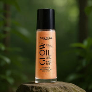 Aceite Corporal Brillante Majida Glow de 100 ml con Efecto Bronceado - Product Image 3