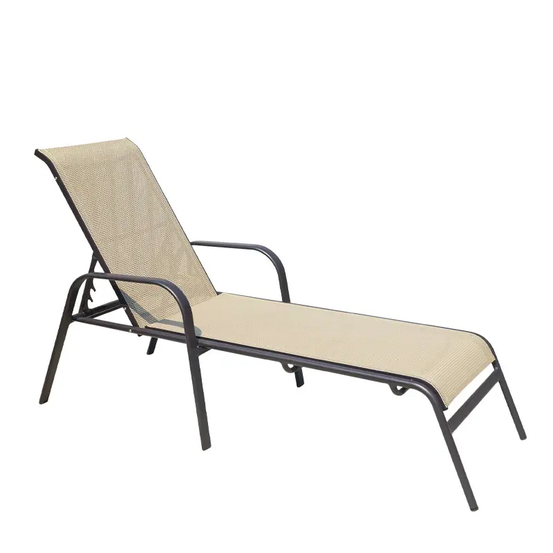 Outdoor Pool Lounge Chair Hotel Beach Lounge chair coffee table bed set