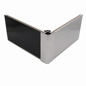 <span class=keywords><strong>Plinthe</strong></span> Keshicheng moderne en <span class=keywords><strong>PVC</strong></span> à 90 degrés, étanche, anti-humidité, anti-corrosion, écologique, durable, avec finition film aluminium - Product Image 5