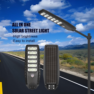 Lampione stradale solare a LED integrato NanDe Outdoor IP65 per autostrade, giardini e strade, 300W 400W 500W 600W, tutto in uno. - Product Image 1