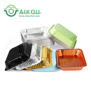Cubo de <span class=keywords><strong>reciclaje</strong></span> de basura de metal con tapa, bandeja de <span class=keywords><strong>aluminio</strong></span> mediana, pequeño, venta al por mayor - Product Image 5