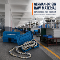 Chaîne de tronçonneuse industrielle LONGER SAWCHAIN pour tronçonneuse à essence, guide-chaîne de 18 pouces, certifiée CE, pièces de rechange