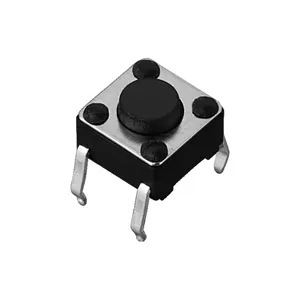6x6x6mm Tactile Push Button Micro Switch Momentary TS-1301