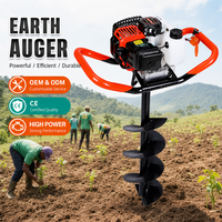 Tarière thermique 2 temps pour plantation d'arbres, haute qualité, prix abordable, certifiée CE, pour jardinage et forage de glace