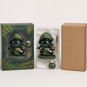OEM Maßgefertigte Waldfern-Schatten-Ninja Vinylfigur Direktvertrieb Blatt-<span class=keywords><strong>Assassin</strong></span> Kunstspielzeug <span class=keywords><strong>Figur</strong></span> - Product Image 4