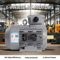 Moteur électrique à induction triphasé Suchun 5 kW, efficacité IE3, protection IP55, série Y3, 220V/380V, 3000 tr/min, fourniture d'usine