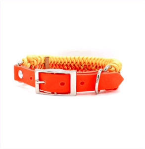 Collier de chien en nylon de haute qualité personnalisé de luxe confortable formation en plein air marche collier pour animaux de compagnie tissé à la main impression de <span class=keywords><strong>parachute</strong></span> - Product Image 2