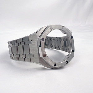 Kit de modification de boîtier et bracelet en acier inoxydable de luxe pour <span class=keywords><strong>Casio</strong></span> <span class=keywords><strong>GA</strong></span> <span class=keywords><strong>2100</strong></span>/<span class=keywords><strong>GA</strong></span> 2110/GAB2100 Ga2100 Troisième Génération - Product Image 4