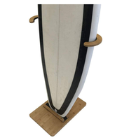 Support de planche sur pied, présentoir de planche de Surf en bambou