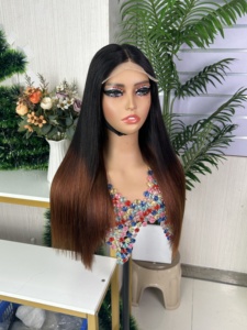 100% Raw <b>Human</b> Hair High Density double drawn 5*5 bob <b>wig</b> - Product Image 6