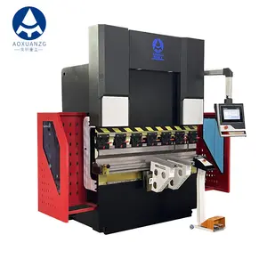 High accuracy DA53T 4+1 CNC hydraulic press bender folding plate 80T1600MM press brake machine