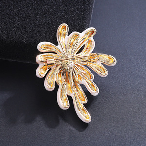 Joyería Infantil, Broches de Flores de Cristal Multicolores Chapados en Plata de Aleación, para Regalo, Fiesta, Boda, Venta Directa de Fábrica - Product Image 5