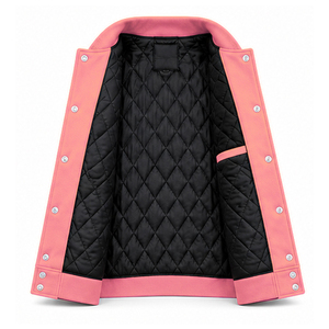 Eco-Friendly <b>Men</b> Custom Varsity <b>Jacket</b> Wool Style Baseball <b>Jacket</b> Streetwear College Front Logo Varsity <b>Jacket</b> For <b>Men</b> Regular - Product Image 5