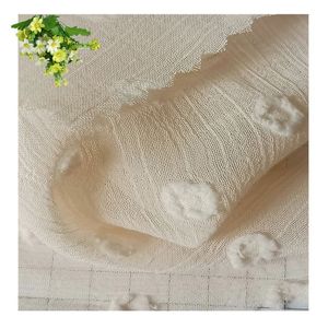 Tissu en <span class=keywords><strong>mousseline</strong></span> de soie 100% polyester, vêtement pour femme, motifs floraux découpés - Product Image 3