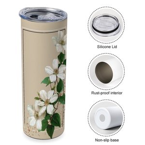 Reusable 20oz Straight Car Tumbler Double Wall Stainless Steel Custom Logo <b>Personalized</b> Wholesale - Product Image 2