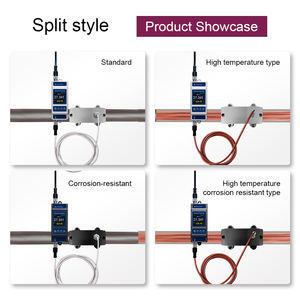 Draagbare klem OEM ODM micro ultrasone debietmeter klemtype voor water gietijzer <span class=keywords><strong>4</strong></span> tot <span class=keywords><strong>20mA</strong></span> bereik ultrasone debietmeter - Product Image 5