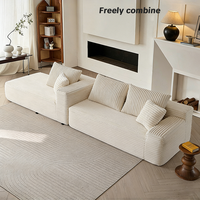 Canapé-lit modulaire moderne en tissu compressé sous vide, ensemble de canapés multifonctionnels pour la maison, le salon et le jardin (vente en gros)
