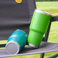 Usine Original En Gros 30 oz Gobelet Enduit De Poudre Double Paroi 30 oz En Acier Inoxydable Isolé Sous Vide Tasse À Café Tumbler Tasses