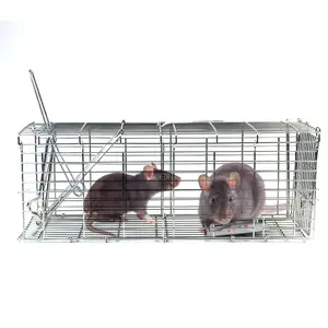 Customizable Various Sizes Foldable Rodent Cage Trap, Mice Trap Cage, Humane Rat Trap Cage