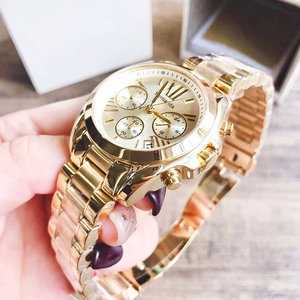 Venta al por mayor con estilo de correa de acero inoxidable de la marca de relojes de marca de seis pines cronógrafo relojes <span class=keywords><strong>para</strong></span> <span class=keywords><strong>mujer</strong></span> - Product Image 6