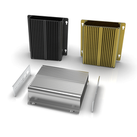 Boîtier de commande en aluminium ip68 personnalisé boîtier de banque d'alimentation boîtier étanche boîtier d'amplificateur électronique