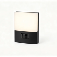 Lampe murale LED moderne minimaliste rechargeable à détection de mouvement, batterie 3,7 V, étanche, pour extérieur, jardin, escalier