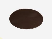 Napperon en cuir YY résistant à la chaleur pour table à manger Tapis de table de cuisine faciles à nettoyer pour la maison et l'hôtel