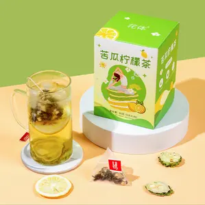 Melone amaro e limone tè Oolong pesca mela combinazione di frutta bustina di tè freddo