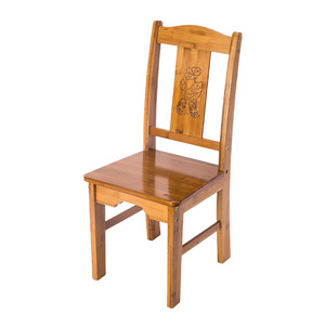 Zhuyi <b>Bamboo</b> Chair With Backrest Solid Wood Kids And Adults Home Shoe Changing <b>Stool</b> Durable Design - Product Image 3