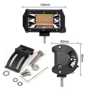 ไฟ LED คุณภาพสูง ขนาด 5 นิ้ว 72 วัตต์ 12 โวลต์ 10000 ลูเมนส์ สำหรับรถออฟโรด ไฟส่องสว่างสำหรับงานช่าง ชาร์จไฟได้ ใช้ได้กับรถทั่วไป 6500K - Product Image 5