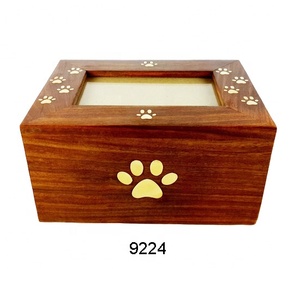 ผู้ผลิตผลิตภัณฑ์งานศพสี่เหลี่ยมโกศไม้สำหรับขาย - Product Image 2