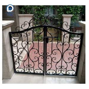 ऑप्टिमाइका सजावटी लोहे के बगीचे गेट सुरुचिपूर्ण गेट सुरुचिपूर्ण गेट स्टाइलिश गेट, पैदल यात्री प्रवेश डिजाइन वास्तुकला - Product Image 4