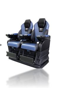 제조업체 핫 셀링 가죽 4d 5d 시네마 모션 체어 영화관 시트 가구 - Product Image 5