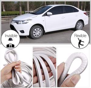 Garniture d'étanchéité en caoutchouc en forme <span class=keywords><strong>de</strong></span> U pour bord <span class=keywords><strong>de</strong></span> porte <span class=keywords><strong>de</strong></span> voiture, <span class=keywords><strong>bande</strong></span> d'étanchéité en caoutchouc pour verre, <span class=keywords><strong>bois</strong></span> et métal. - Product Image 6