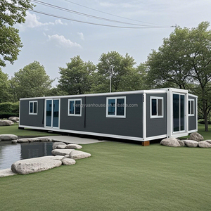 Paquete plano expandible portátil prefabricado Contenedor modular Oficina Casas prefabricadas <span class=keywords><strong>de</strong></span> 3 habitaciones Casa contenedor - Product Image 1