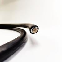 Für TÜV zugelassenes XLPO-isoliertes Solar kabel 6 mm2 H1Z2Z2-K PV-Draht 30m 50m für industrielles Sonnensystem verzinnter Kupfer leiter